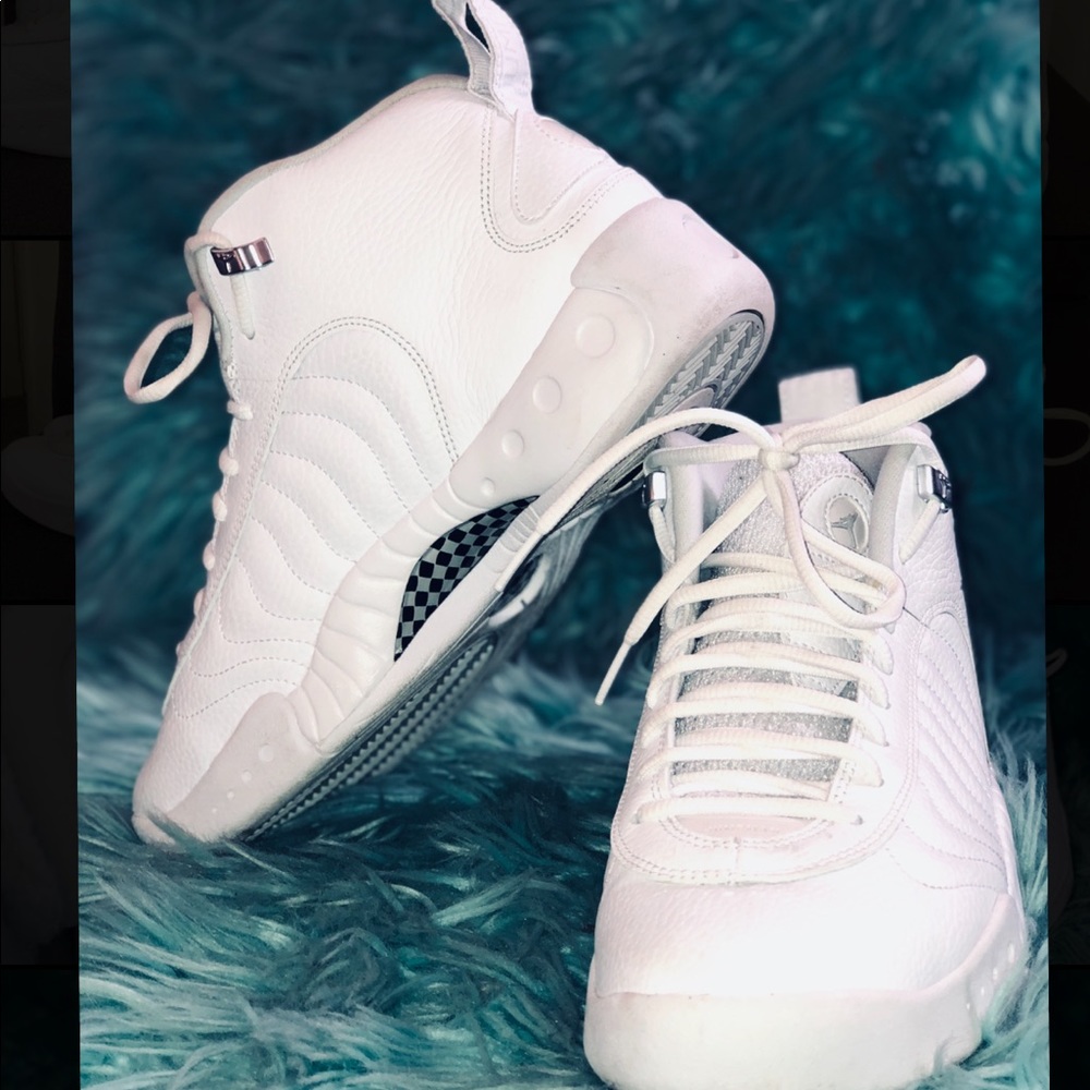 White Jumpman Jordan’s🔥